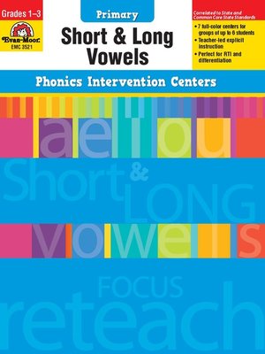 cover image of Short and Long Vowels